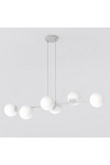 Lampa wisząca MAGNUS 6 GRAY OPAL - Emibig