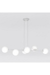 Lampa wisząca MAGNUS 6 GRAY OPAL - Emibig