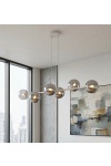 Lampa wisząca MAGNUS 6 GRAY GRAFIT - Emibig