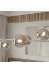 Lampa wisząca MAGNUS 6 GRAY GRAFIT - Emibig