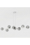 Lampa wisząca MAGNUS 8 GRAY GRAFIT - Emibig