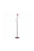 Lampa podłogowa MAGNUS LP3 BURGUND OPAL - Emibig
