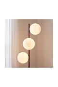 Lampa podłogowa MAGNUS LP3 BURGUND OPAL - Emibig