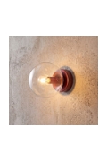 Kinkiet MAGNUS K1 BURGUND TRANSPARENT - Emibig