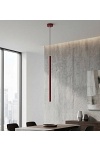 Lampa wisząca SELTER 1 BURGUNDY - Emibig