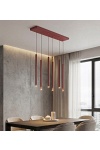 Lampa wisząca SELTER 6 BURGUNDY - Emibig