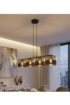 Lampa wisząca LUX 4 BL GOLD - Emibig