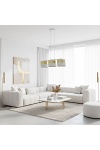Lampa wisząca LUX 3 WH GOLD - Emibig