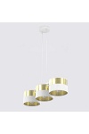 Lampa wisząca LUX 3 WH GOLD - Emibig