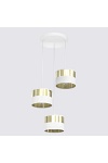 Lampa wisząca LUX 3 WH GOLD PREM - Emibig