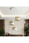 Lampa wisząca LUX 3 WH GOLD PREM - Emibig