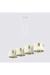 Lampa wisząca LUX 4 WH GOLD - Emibig