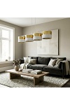 Lampa wisząca LUX 4 WH GOLD - Emibig