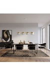 Lampa wisząca LUX 4 WH GOLD - Emibig
