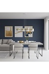 Lampa wisząca LUX 4 WH GOLD - Emibig