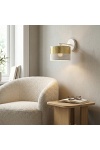 Kinkiet LUX K1 WH GOLD - Emibig