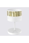 Lampka biurkowa LUX LN1 WH GOLD - Emibig