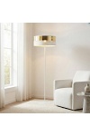 Lampa podłogowa LUX LP1 WH GOLD - Emibig