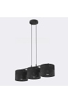 Lampa wisząca KARBON 3 BLACK - Emibig
