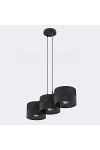 Lampa wisząca KARBON 3 BLACK - Emibig