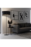Lampa podłogowa KARBON LP1 BLACK - Emibig