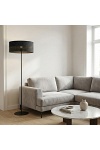 Lampa podłogowa KARBON LP1 BLACK - Emibig