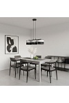 Lampa wisząca KARBON 3 BL GRAY - Emibig