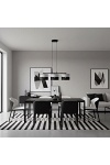 Lampa wisząca KARBON 3 BL GRAY - Emibig