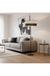 Lampa podłogowa KARBON LP1 BL GRAY - Emibig