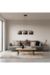 Lampa wisząca KARBON 3 BL BROWN - Emibig