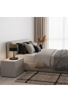 Lampka biurkowa KARBON LN1 BL BROWN - Emibig