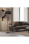 Lampa podłogowa KARBON LP1 BL BROWN - Emibig