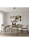 Lampa wisząca ECO 4 BL RATTAN - Emibig