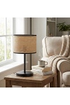 Lampka biurkowa ECO LN1 BL RATTAN - Emibig