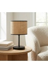 Lampka biurkowa ECO LN1 BL RATTAN - Emibig