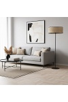 Lampa podłogowa ECO LP1 BL RATTAN - Emibig