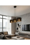 Lampa wisząca ECO 3 BL BLACK - Emibig