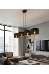Lampa wisząca ECO 4 BL BLACK - Emibig