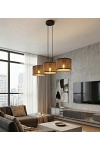 Lampa wisząca ECO 3 BL BROWN - Emibig