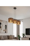 Lampa wisząca ECO 3 BL BROWN - Emibig