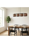 Lampa wisząca ECO 4 BL BROWN - Emibig