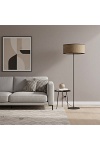 Lampa podłogowa ECO LP1 BL BROWN - Emibig