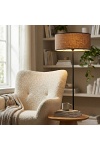 Lampa podłogowa ECO LP1 BL BROWN - Emibig