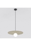 Lampa wisząca CALMA 1 BEIGE - Emibig
