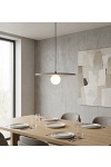 Lampa wisząca CALMA 1 GRAY - Emibig