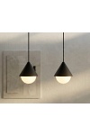 Lampa wisząca GIRO 6 PREM BLACK - Emibig