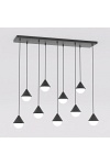 Lampa wisząca GIRO 9 BLACK - Emibig