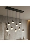 Lampa wisząca GIRO 9 BLACK - Emibig
