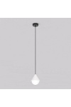 Lampa wisząca GIRO 1 BLACK WHITE - Emibig