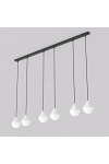 Lampa wisząca GIRO 6 PREM BLACK WHITE - Emibig